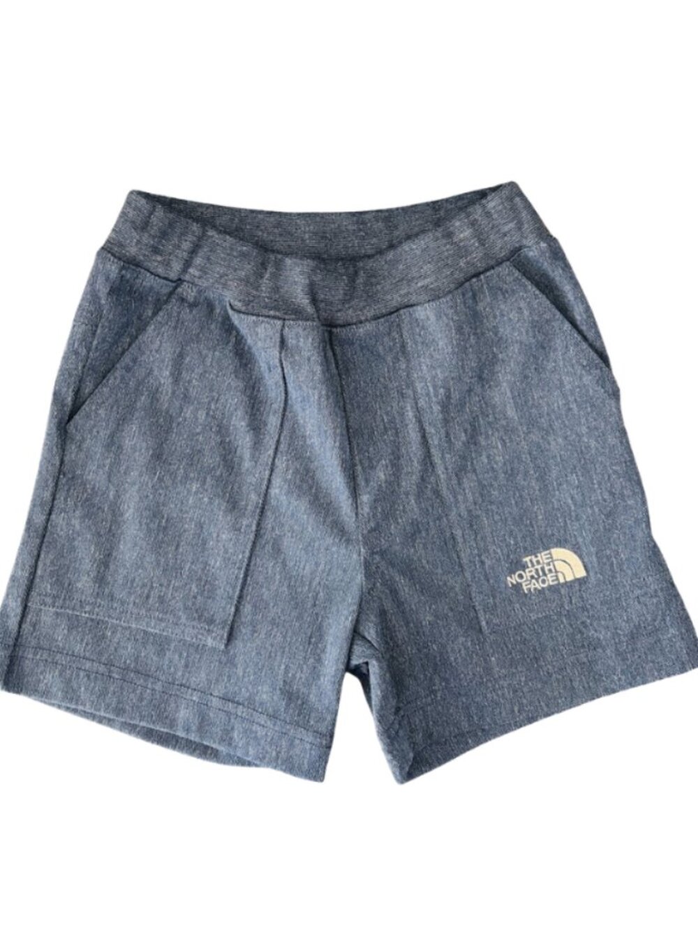 THE NORTH FACE Kids Shorts Size 100 Blue Lightweight Logo Shorts